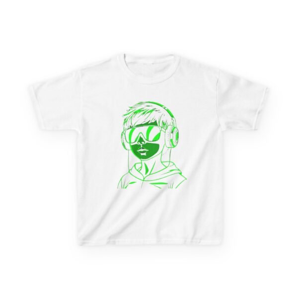 Music Gaming Gamer  T-Shirt - Heavy Cotton Tee for Playful Youth