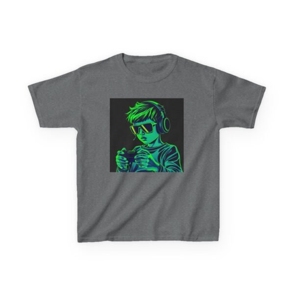 Music Gaming Gamer  T-Shirt - Heavy Cotton Tee for Playful Youth - Image 37