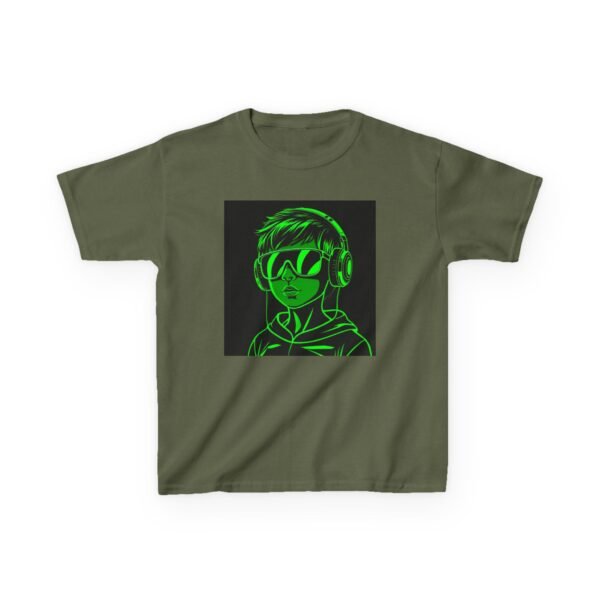 Music Gaming Gamer  T-Shirt - Heavy Cotton Tee for Playful Youth - Image 17