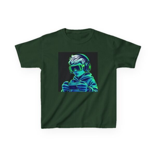 Music Gaming Gamer  T-Shirt - Heavy Cotton Tee for Playful Youth - Image 33