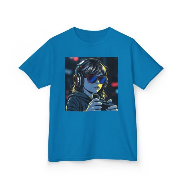 Music Gaming Gamer  T-Shirt - Heavy Cotton Tee for Playful Youth - Image 55