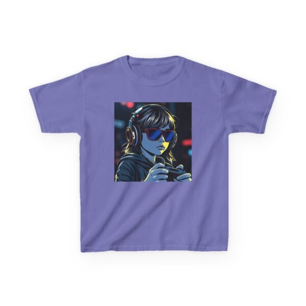 Music Gaming Gamer  T-Shirt - Heavy Cotton Tee for Playful Youth - Image 61