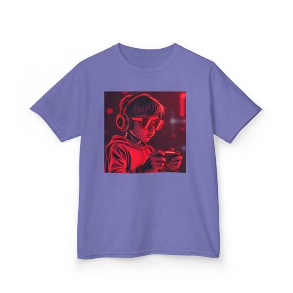 Music Gaming Gamer  T-Shirt - Heavy Cotton Tee for Playful Youth - Image 63