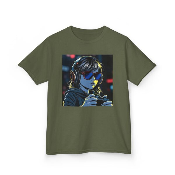 Music Gaming Gamer  T-Shirt - Heavy Cotton Tee for Playful Youth - Image 19