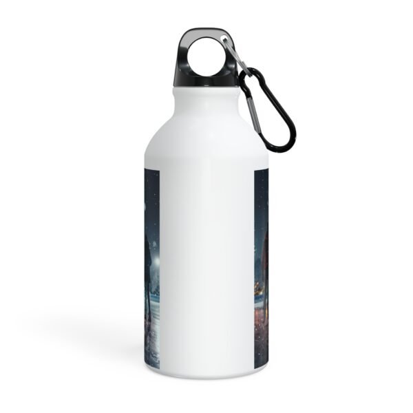 Sport Bottle - Ice Skating Winter Wonderland Xmas Design - Image 3