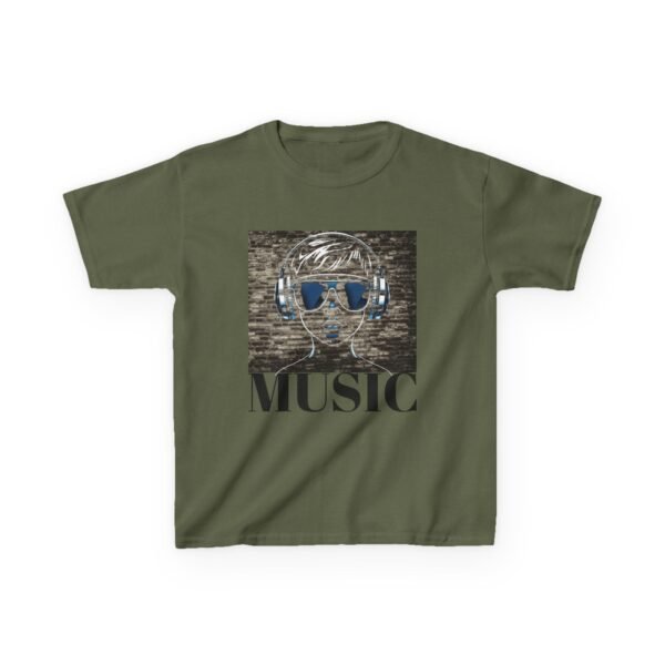 Music Gaming Gamer  T-Shirt - Heavy Cotton Tee for Playful Youth - Image 17