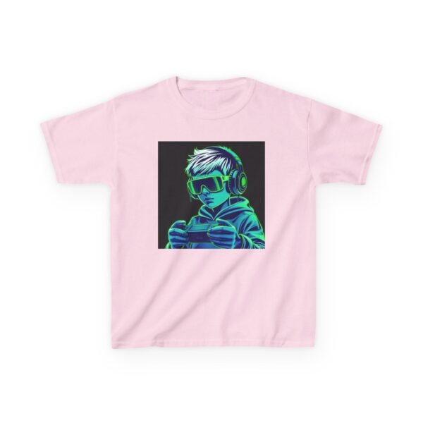 Music Gaming Gamer  T-Shirt - Heavy Cotton Tee for Playful Youth - Image 65