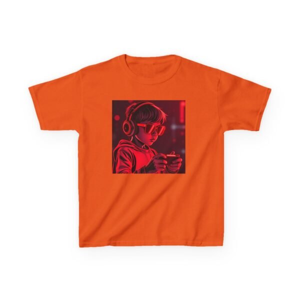 Music Gaming Gamer  T-Shirt - Heavy Cotton Tee for Playful Youth - Image 9