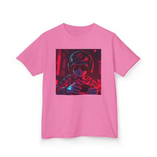 Music Gaming Gamer  T-Shirt - Heavy Cotton Tee for Playful Youth - Image 71