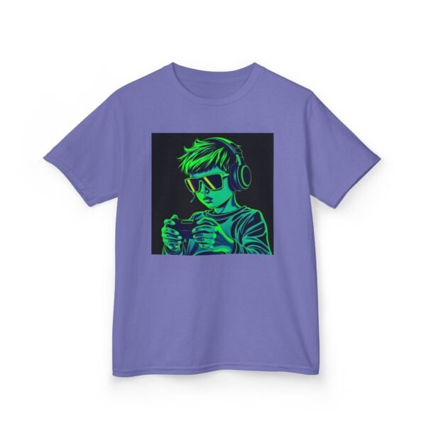 Music Gaming Gamer  T-Shirt - Heavy Cotton Tee for Playful Youth - Image 63