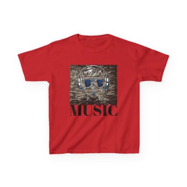 Music Gaming Gamer  T-Shirt - Heavy Cotton Tee for Playful Youth - Image 73