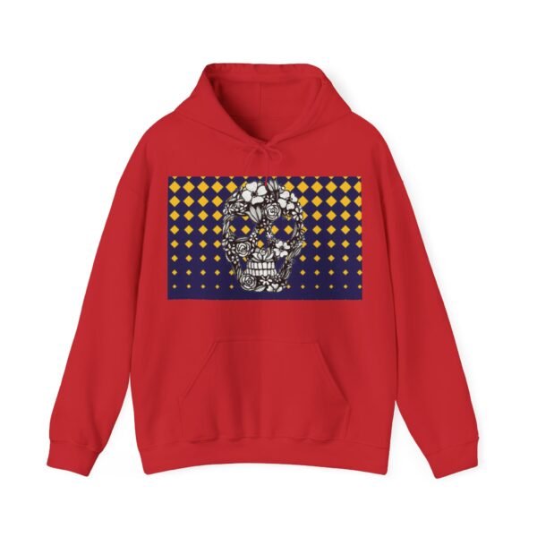 Skull Roses Tattoo Flowers Hoodie, Gothic Sweatshirt, Edgy Pullover, Dark Floral - Image 65