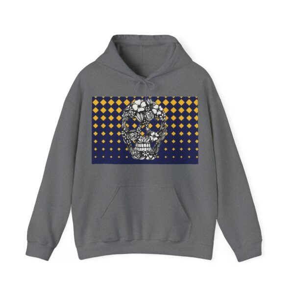 Skull Roses Tattoo Flowers Hoodie, Gothic Sweatshirt, Edgy Pullover, Dark Floral - Image 41