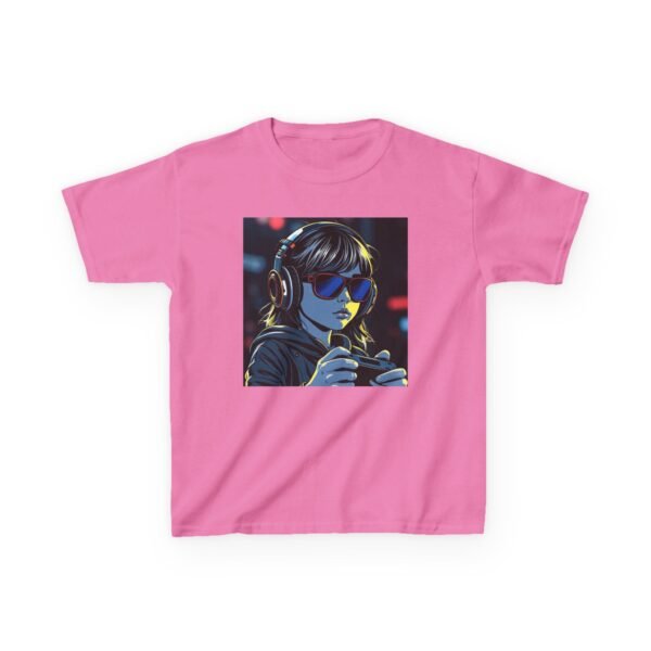 Music Gaming Gamer  T-Shirt - Heavy Cotton Tee for Playful Youth - Image 69