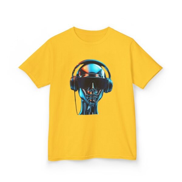Sci fi Music Gaming Gamer  T-Shirt - Heavy Cotton Tee for Playful Youth - Image 15