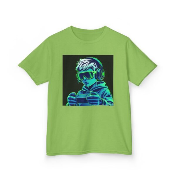 Music Gaming Gamer  T-Shirt - Heavy Cotton Tee for Playful Youth - Image 23
