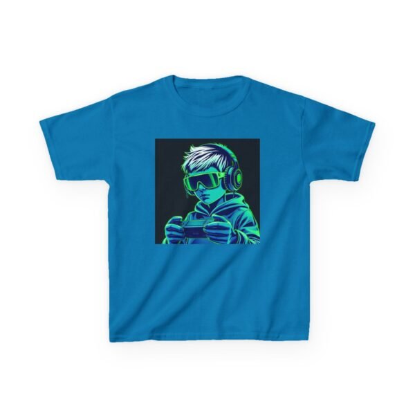 Music Gaming Gamer  T-Shirt - Heavy Cotton Tee for Playful Youth - Image 53