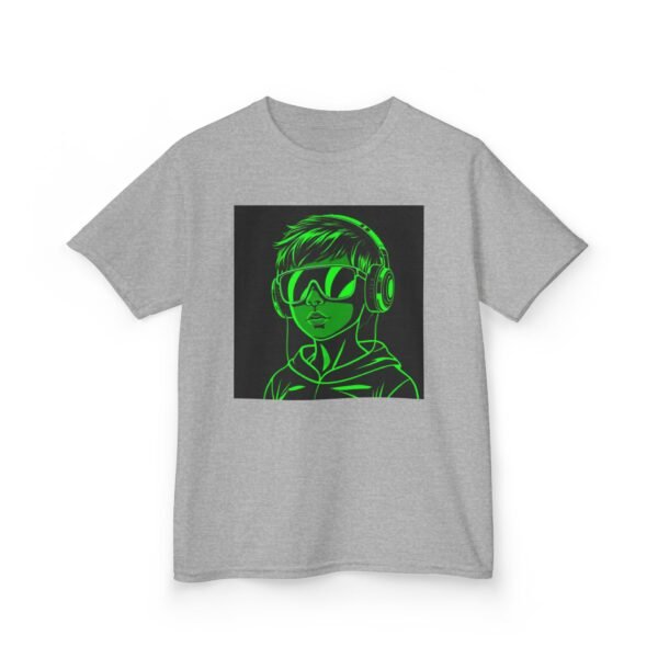 Music Gaming Gamer  T-Shirt - Heavy Cotton Tee for Playful Youth - Image 7