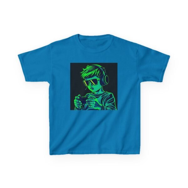 Music Gaming Gamer  T-Shirt - Heavy Cotton Tee for Playful Youth - Image 53