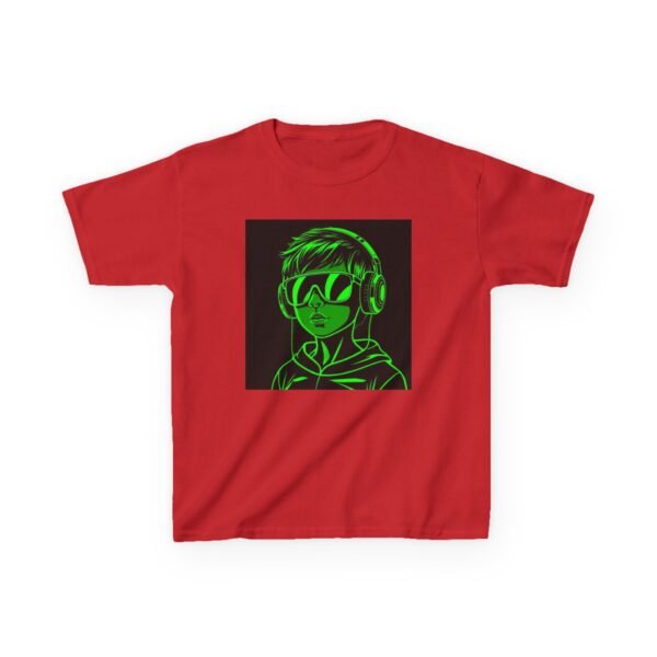 Music Gaming Gamer  T-Shirt - Heavy Cotton Tee for Playful Youth - Image 73