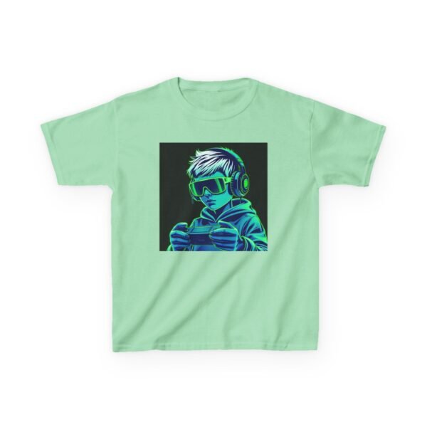 Music Gaming Gamer  T-Shirt - Heavy Cotton Tee for Playful Youth - Image 29