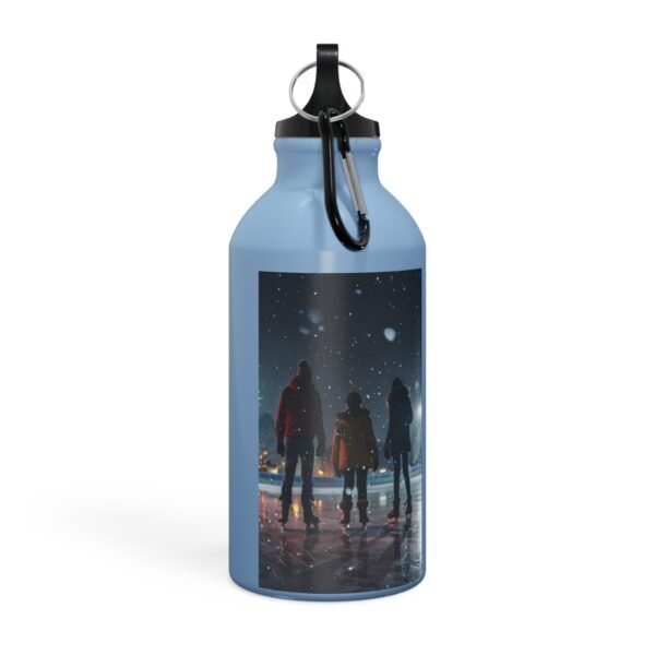Sport Bottle - Ice Skating Winter Wonderland Xmas Design - Image 35