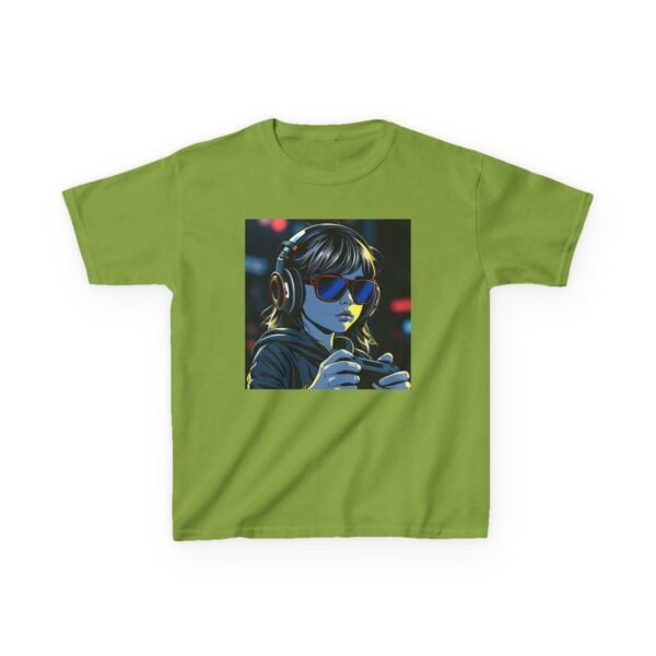 Music Gaming Gamer  T-Shirt - Heavy Cotton Tee for Playful Youth - Image 25