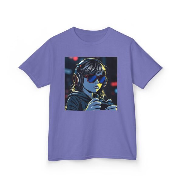 Music Gaming Gamer  T-Shirt - Heavy Cotton Tee for Playful Youth - Image 63