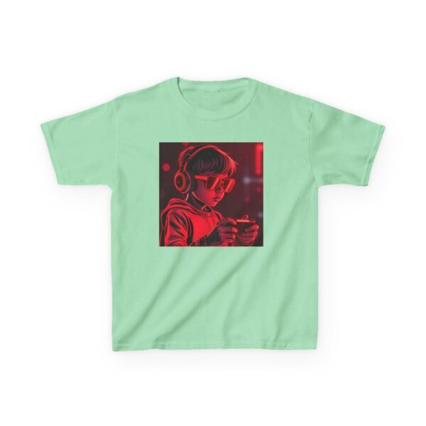 Music Gaming Gamer  T-Shirt - Heavy Cotton Tee for Playful Youth - Image 29