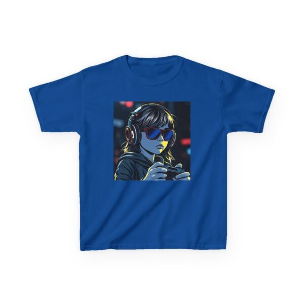 Music Gaming Gamer  T-Shirt - Heavy Cotton Tee for Playful Youth - Image 57