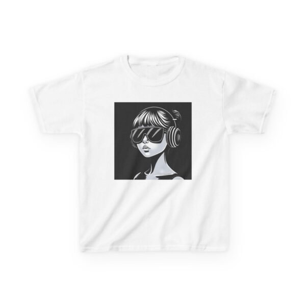 Music Gaming Gamer  T-Shirt - Heavy Cotton Tee for Playful Youth