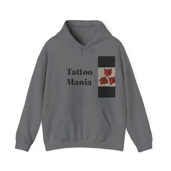 Skull Roses Tattoo Flowers Hoodie, Gothic Sweatshirt, Edgy Pullover, Dark Floral - Image 41