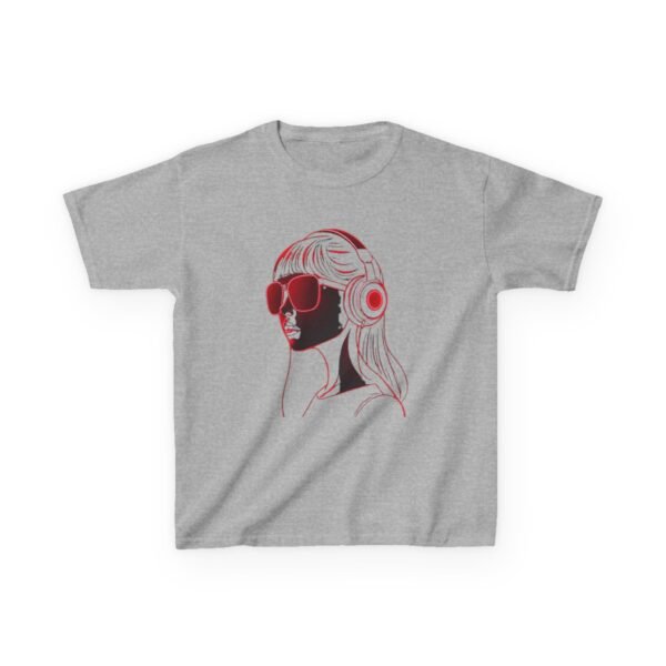 Music Gaming Gamer  T-Shirt - Heavy Cotton Tee for Playful Youth - Image 5
