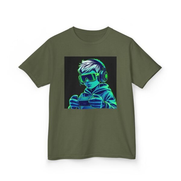 Music Gaming Gamer  T-Shirt - Heavy Cotton Tee for Playful Youth - Image 19