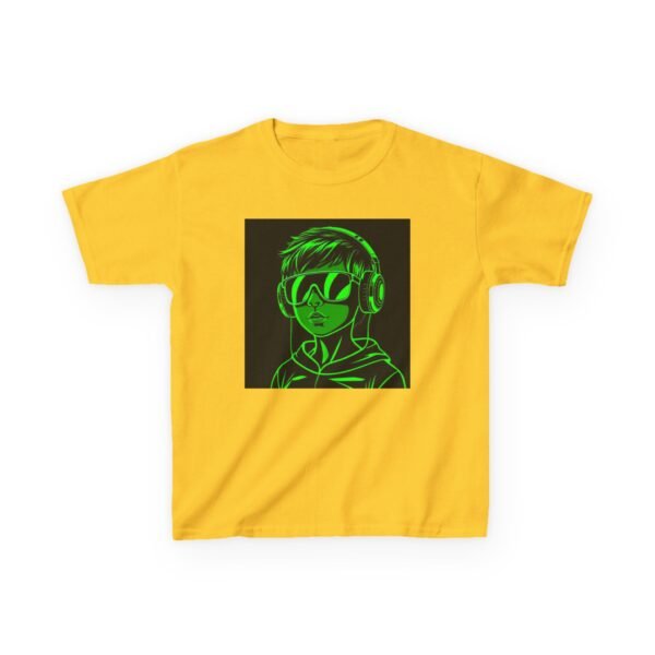 Music Gaming Gamer  T-Shirt - Heavy Cotton Tee for Playful Youth - Image 13