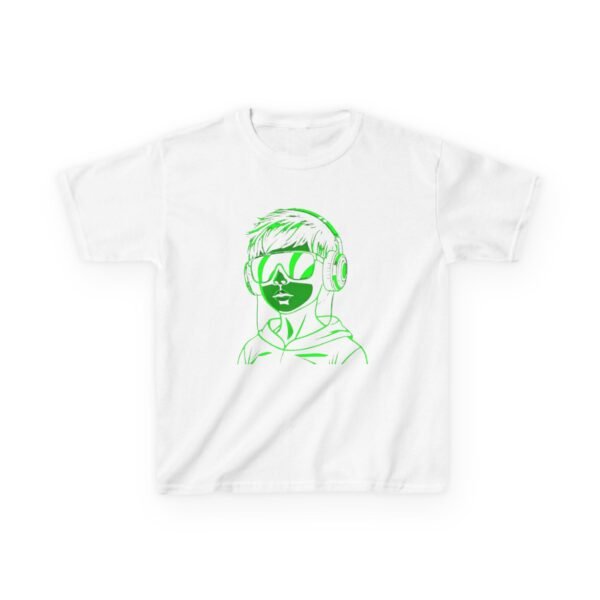 Music Gaming Gamer  T-Shirt - Heavy Cotton Tee for Playful Youth