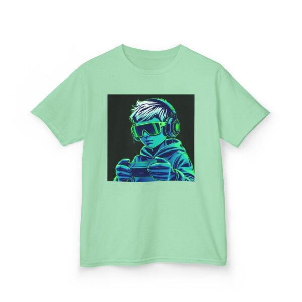 Music Gaming Gamer  T-Shirt - Heavy Cotton Tee for Playful Youth - Image 31