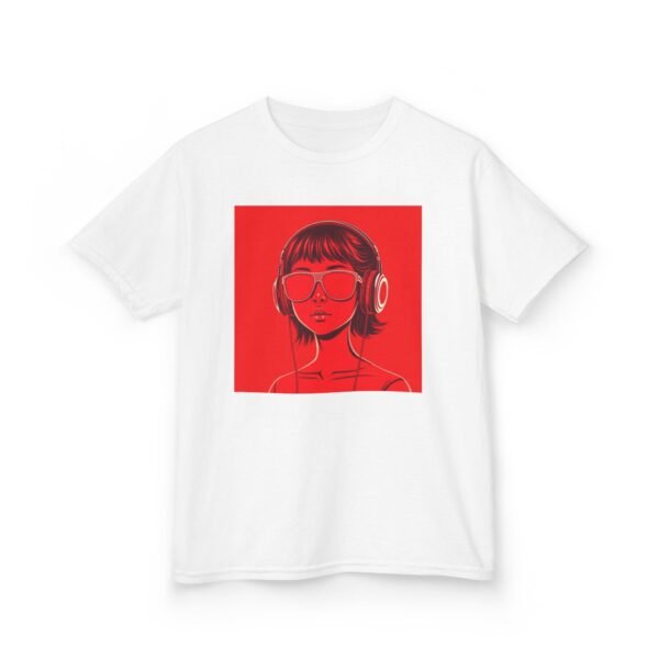 Music Gaming Gamer  T-Shirt - Heavy Cotton Tee for Playful Youth - Image 3