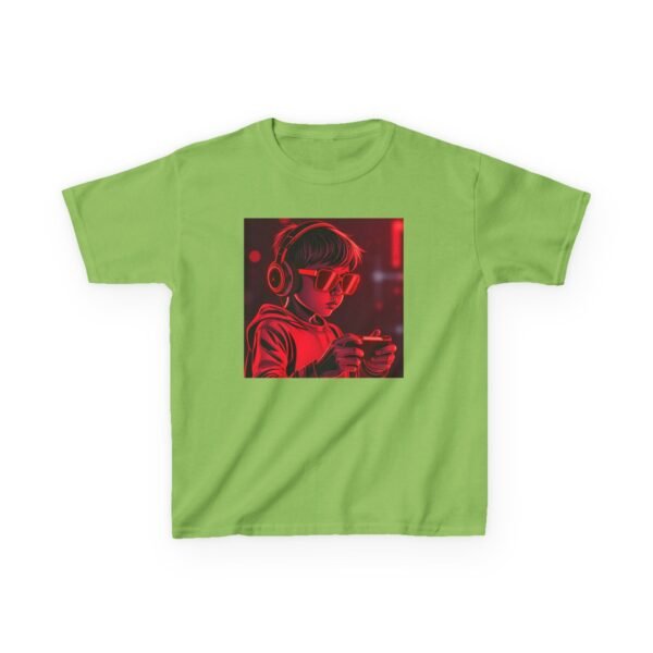 Music Gaming Gamer  T-Shirt - Heavy Cotton Tee for Playful Youth - Image 21