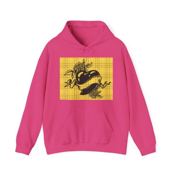 Skull Roses Tattoo Flowers Hoodie, Gothic Sweatshirt, Edgy Pullover, Dark Floral - Image 61