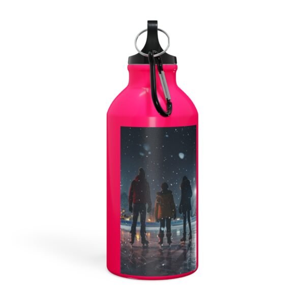 Sport Bottle - Ice Skating Winter Wonderland Xmas Design - Image 47