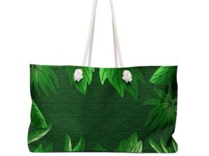 Cannabis Leaves Weekender Bag