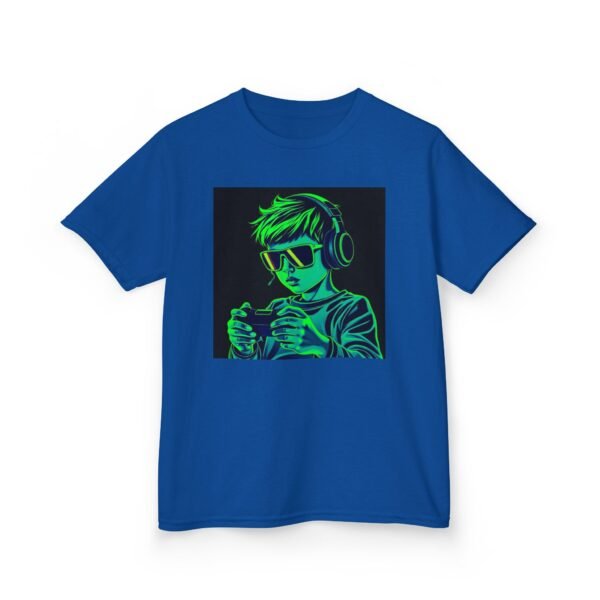 Music Gaming Gamer  T-Shirt - Heavy Cotton Tee for Playful Youth - Image 59