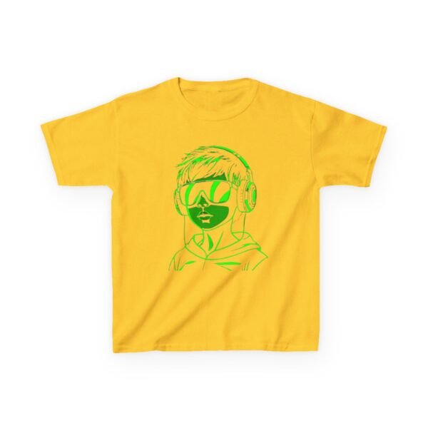Music Gaming Gamer  T-Shirt - Heavy Cotton Tee for Playful Youth - Image 13