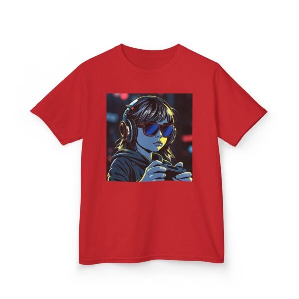 Music Gaming Gamer  T-Shirt - Heavy Cotton Tee for Playful Youth - Image 75