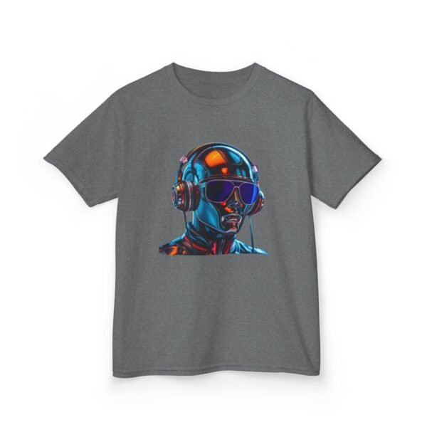 Sci fi Music Gaming Gamer  T-Shirt - Heavy Cotton Tee for Playful Youth - Image 39