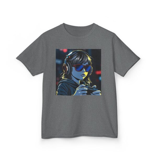 Music Gaming Gamer  T-Shirt - Heavy Cotton Tee for Playful Youth - Image 39