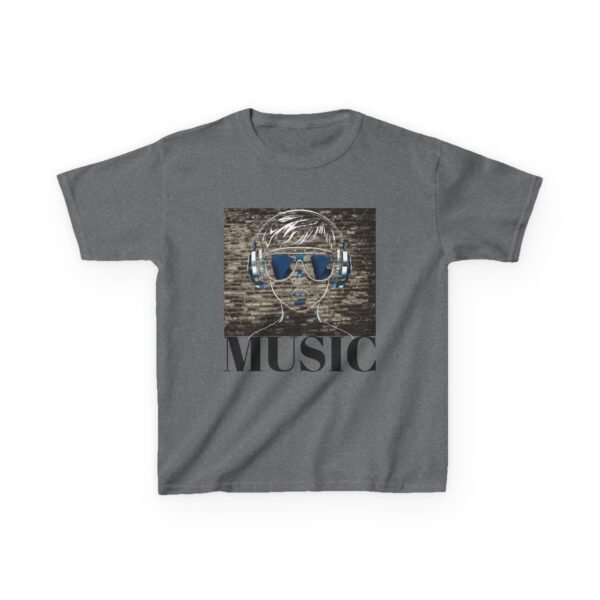 Music Gaming Gamer  T-Shirt - Heavy Cotton Tee for Playful Youth - Image 37