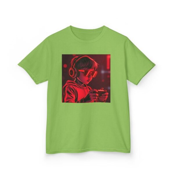 Music Gaming Gamer  T-Shirt - Heavy Cotton Tee for Playful Youth - Image 23