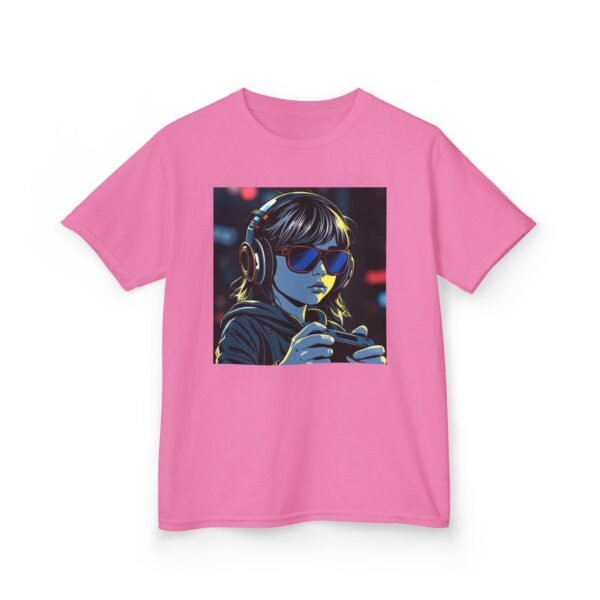 Music Gaming Gamer  T-Shirt - Heavy Cotton Tee for Playful Youth - Image 71